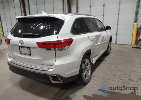 2019 Toyota Highlander Limited z USA, uszkodzony, nr VIN 5TDDZRFH5KS738045